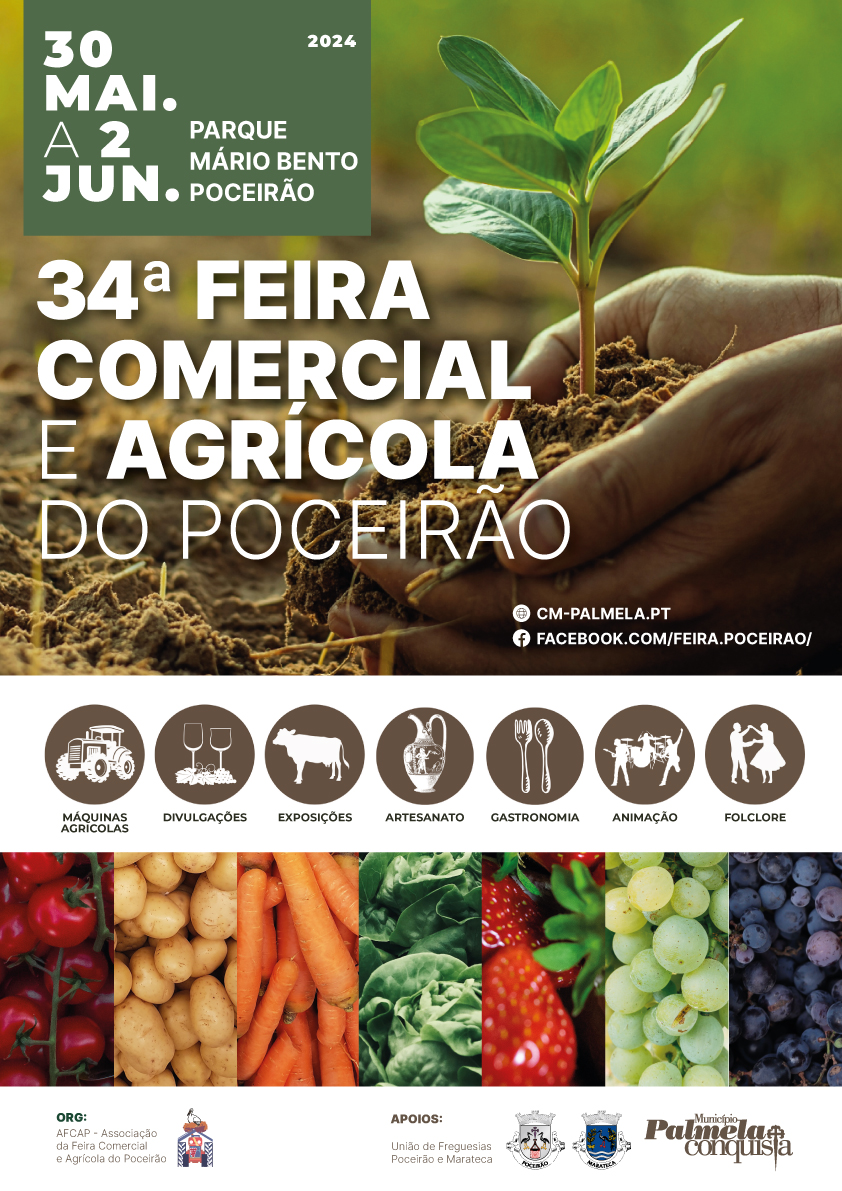 Venha Celebrar a 34ª Edição da Feira Comercial e Agrícola de Poceirão!